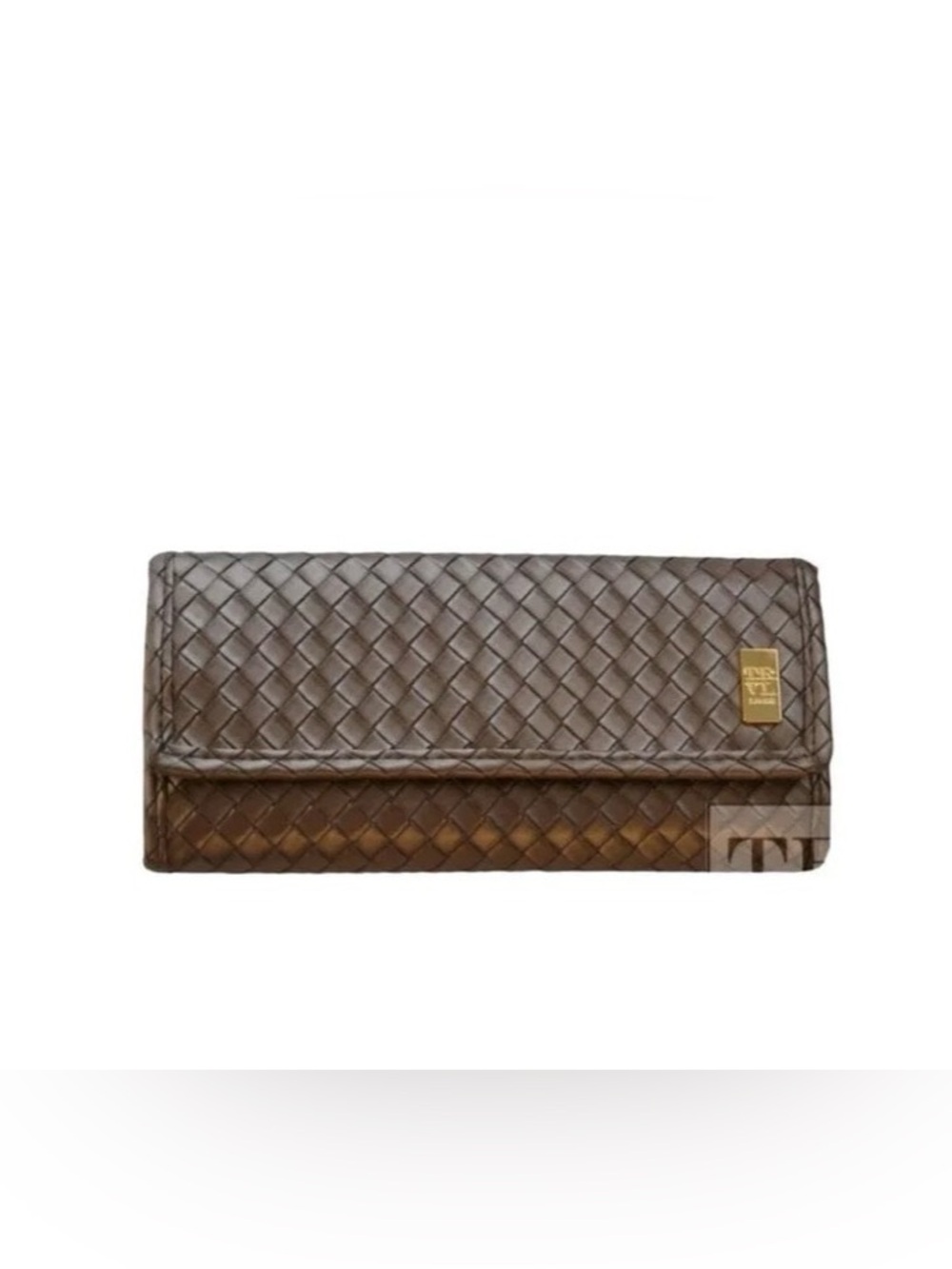 TRVL Design Luxe Jewelry Wallet Woven Bronze
